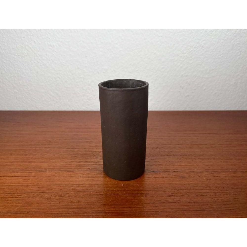 Jarrón minimalista de Studio Pottery alemán moderno de mediados de siglo de BKW, años 60 en venta 4