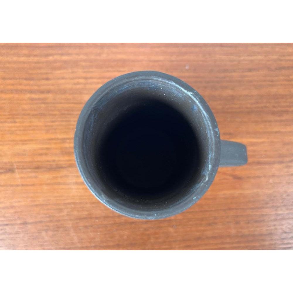 Jarrón minimalista de Studio Pottery alemán moderno de mediados de siglo de BKW, años 60 siglo XX en venta
