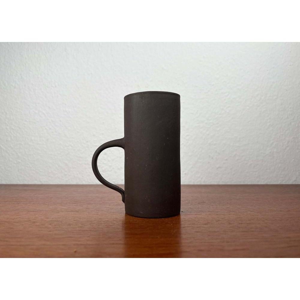 Jarrón minimalista de Studio Pottery alemán moderno de mediados de siglo de BKW, años 60 en venta 2