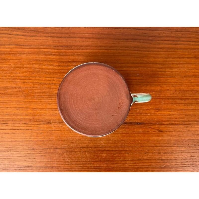 Taza de cerámica alemana de Studio Pottery de mediados de siglo, Monika Maetzel, años 60 en venta 6