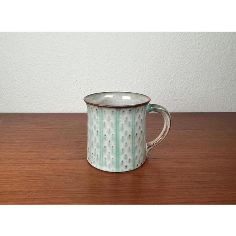 Taza de cerámica alemana de Studio Pottery de mediados de siglo, Monika Maetzel, años 60 en venta 9