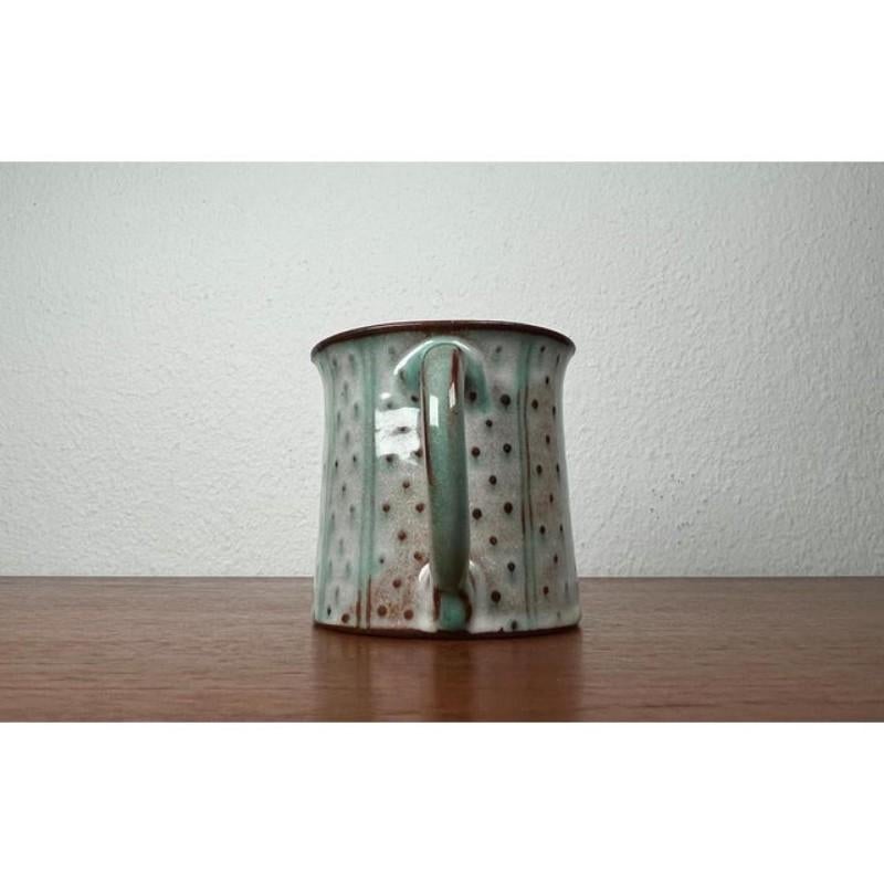 Taza de cerámica alemana de Studio Pottery de mediados de siglo, Monika Maetzel, años 60 Cerámico en venta