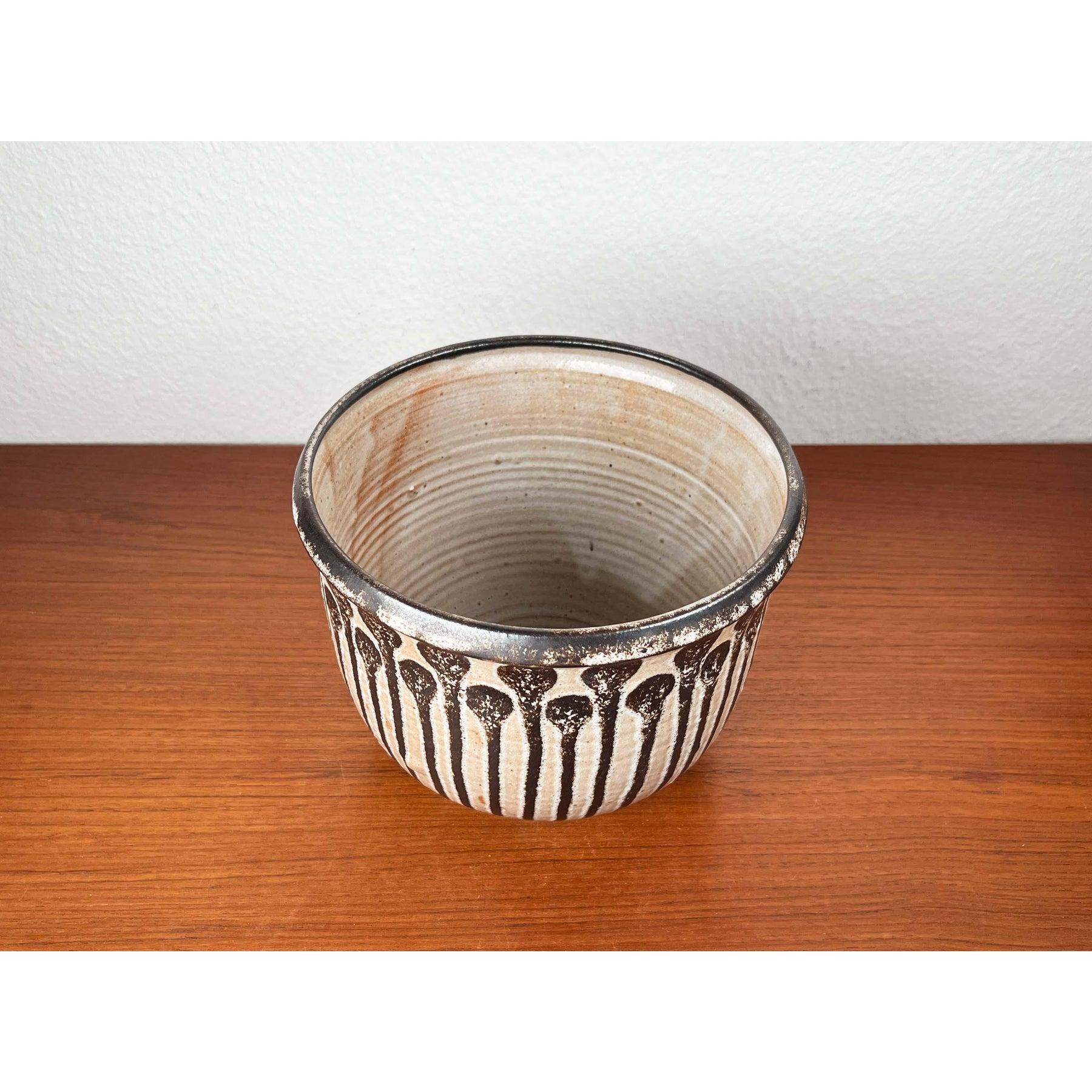 Jardinera moderna de mediados de siglo de la cerámica alemana Studio Pottery de Monika Maetzel, años 60 en venta 6