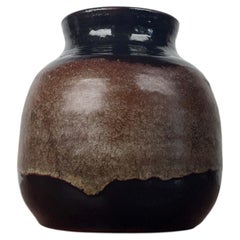 Jarrón de Studio Pottery alemán moderno de mediados de siglo de Elke and Elmar Kubicek, años 60