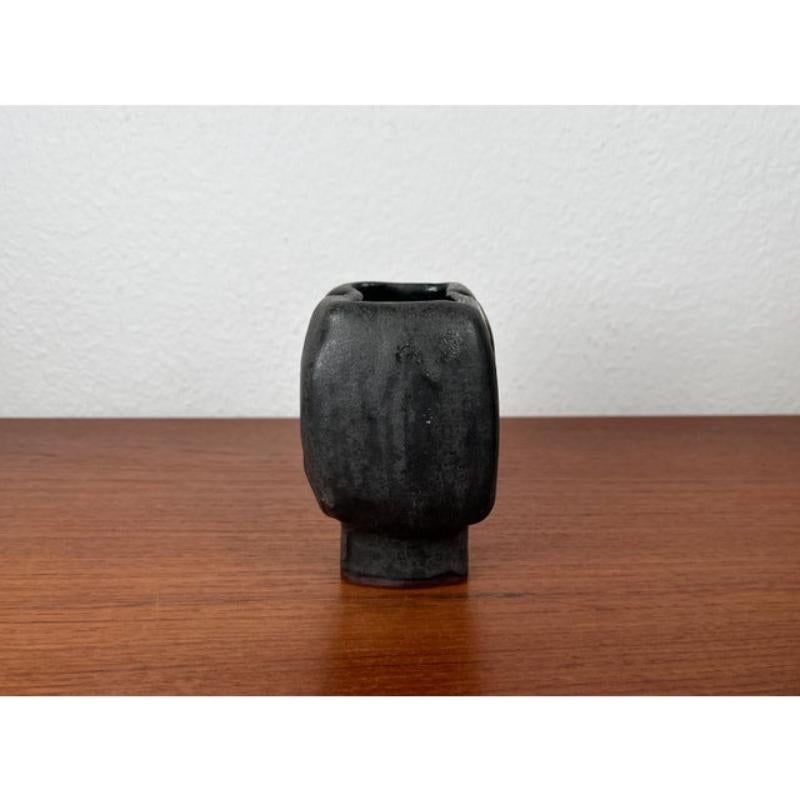 Vaso di Studio Pottery tedesco della metà del secolo scorso di Helmut Friedrich, anni '60 in vendita 4