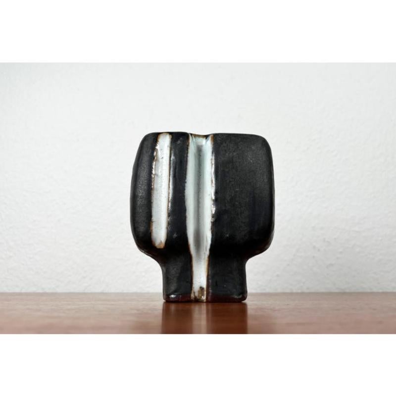 Vaso di Studio Pottery tedesco della metà del secolo scorso di Helmut Friedrich, anni '60 in vendita 11