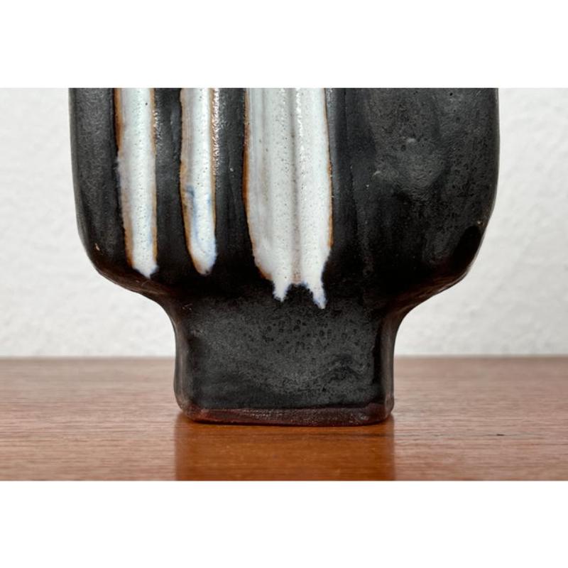 Vaso di Studio Pottery tedesco della metà del secolo scorso di Helmut Friedrich, anni '60 In condizioni buone in vendita a Hamburg, DE