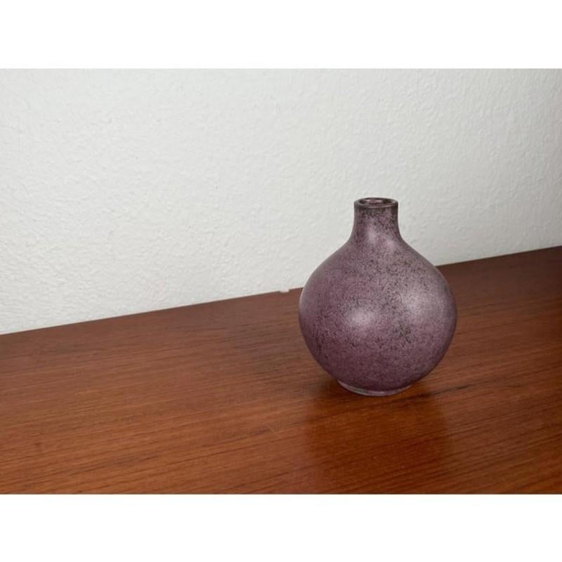Jarrón moderno de mediados de siglo de la cerámica alemana Studio Pottery, por Monika Maetzel, años 60 siglo XX en venta