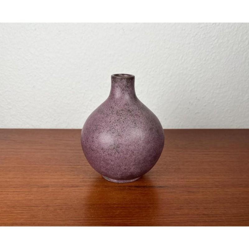 Jarrón moderno de mediados de siglo de la cerámica alemana Studio Pottery, por Monika Maetzel, años 60 en venta 1
