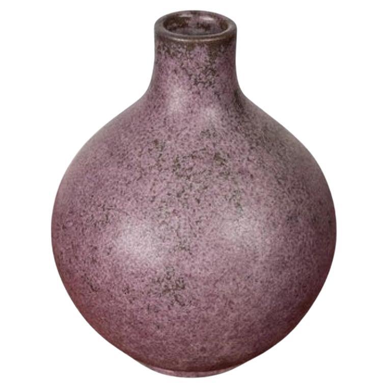 Jarrón moderno de mediados de siglo de la cerámica alemana Studio Pottery, por Monika Maetzel, años 60 en venta