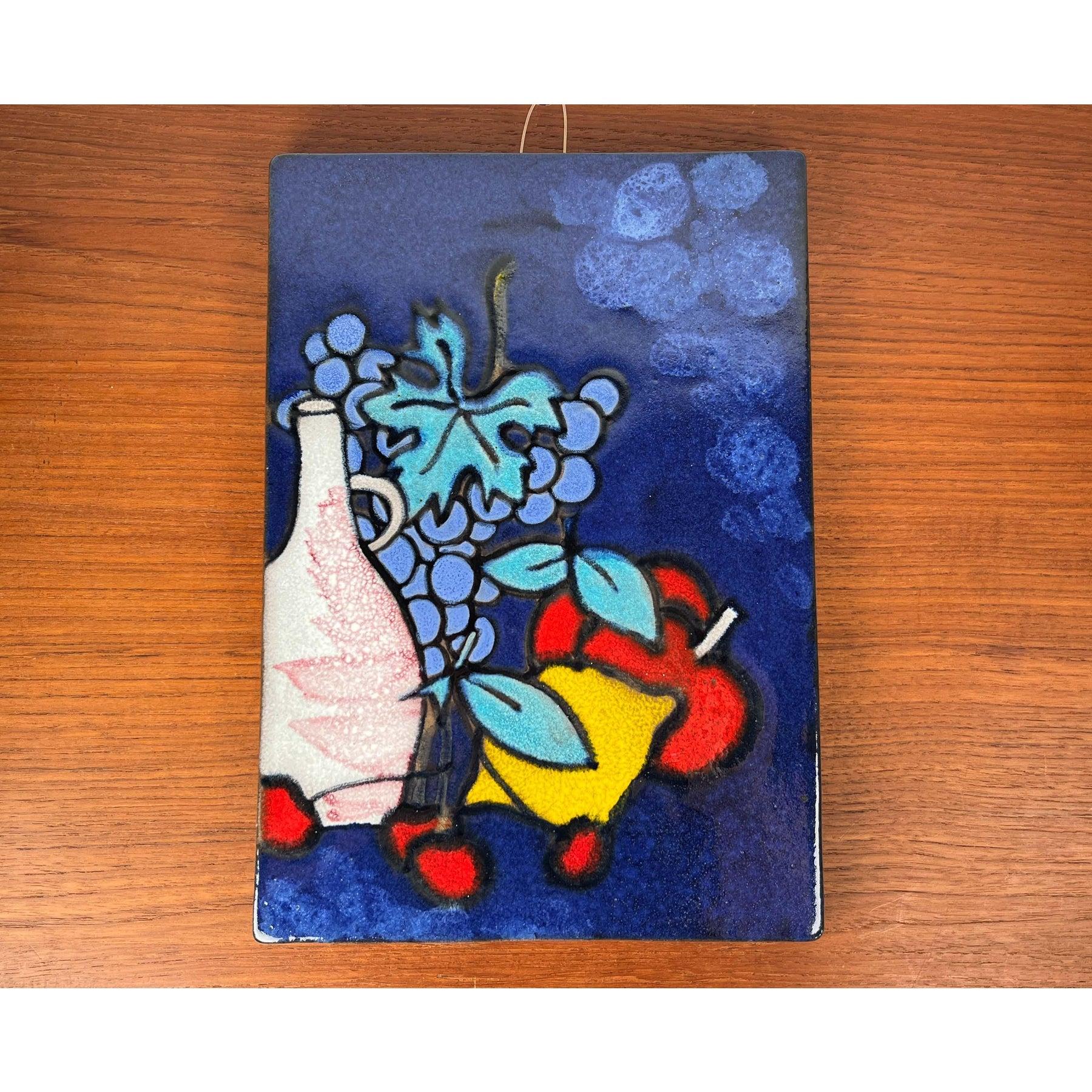 Assiette murale en poterie Studio A du milieu du siècle dernier de Ruscha, années 1960 en vente 7