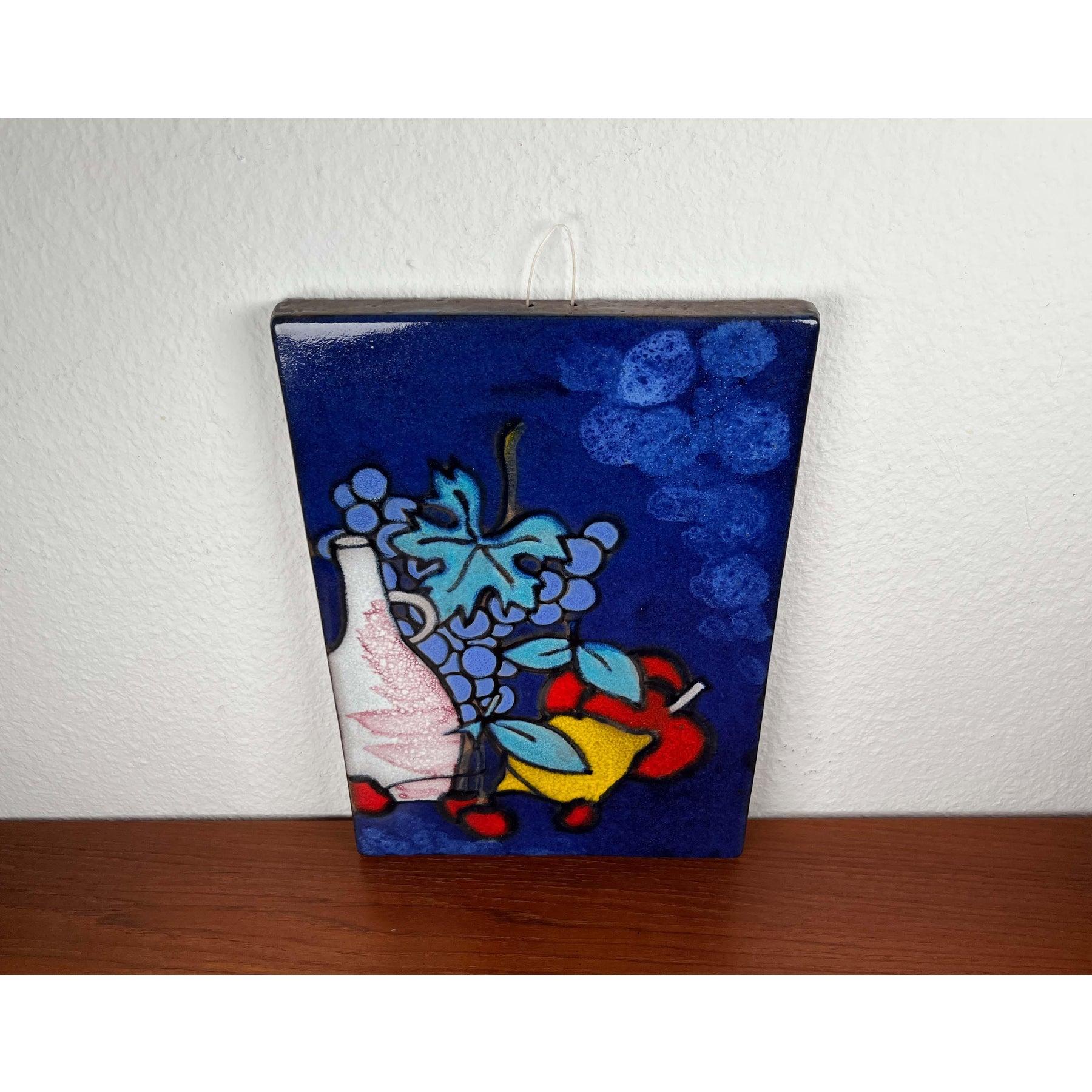 Assiette murale en poterie Studio A du milieu du siècle dernier de Ruscha, années 1960 en vente 11
