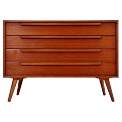 Mid century Modern German teak chest of drawers by WK möbel, 1960s