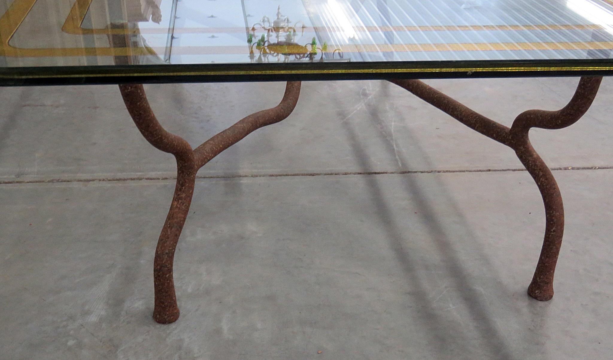 Mid-Century Modern Giacometti Style Coffee Table 1