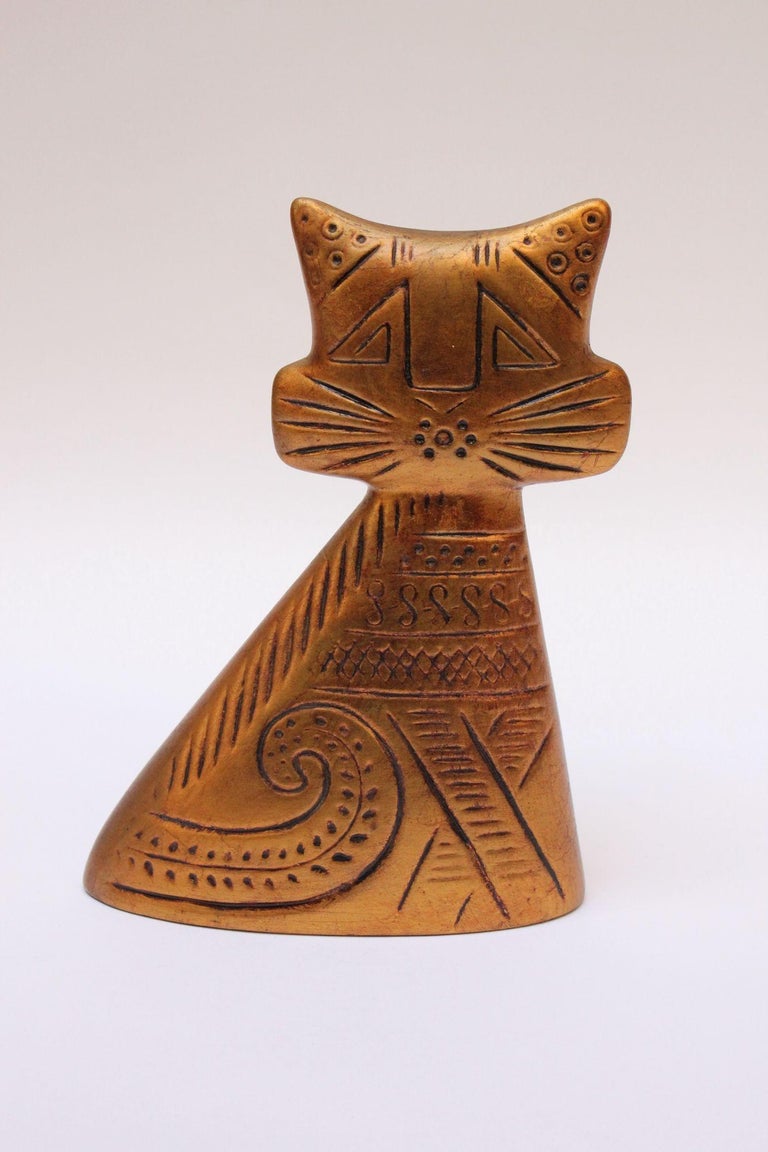 Mid-Century Modern Gilded Earthenware 