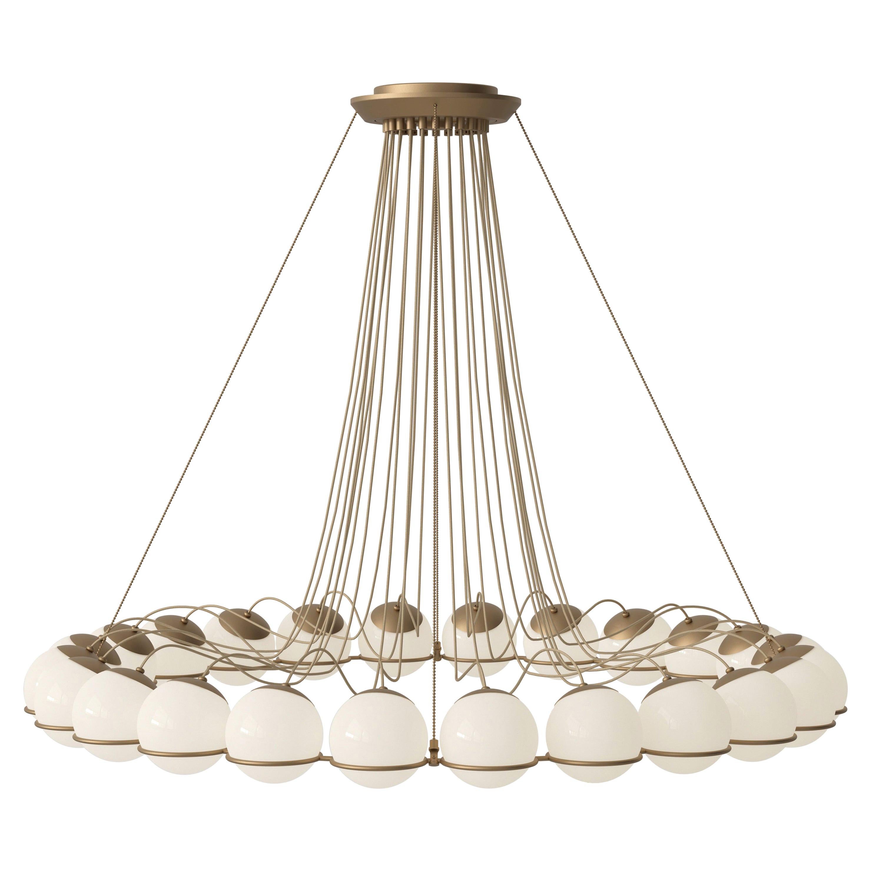 Mid-Century Modern Gino Sarfatti Lamp Model 2109/24/14 Champagne Structure For Sale