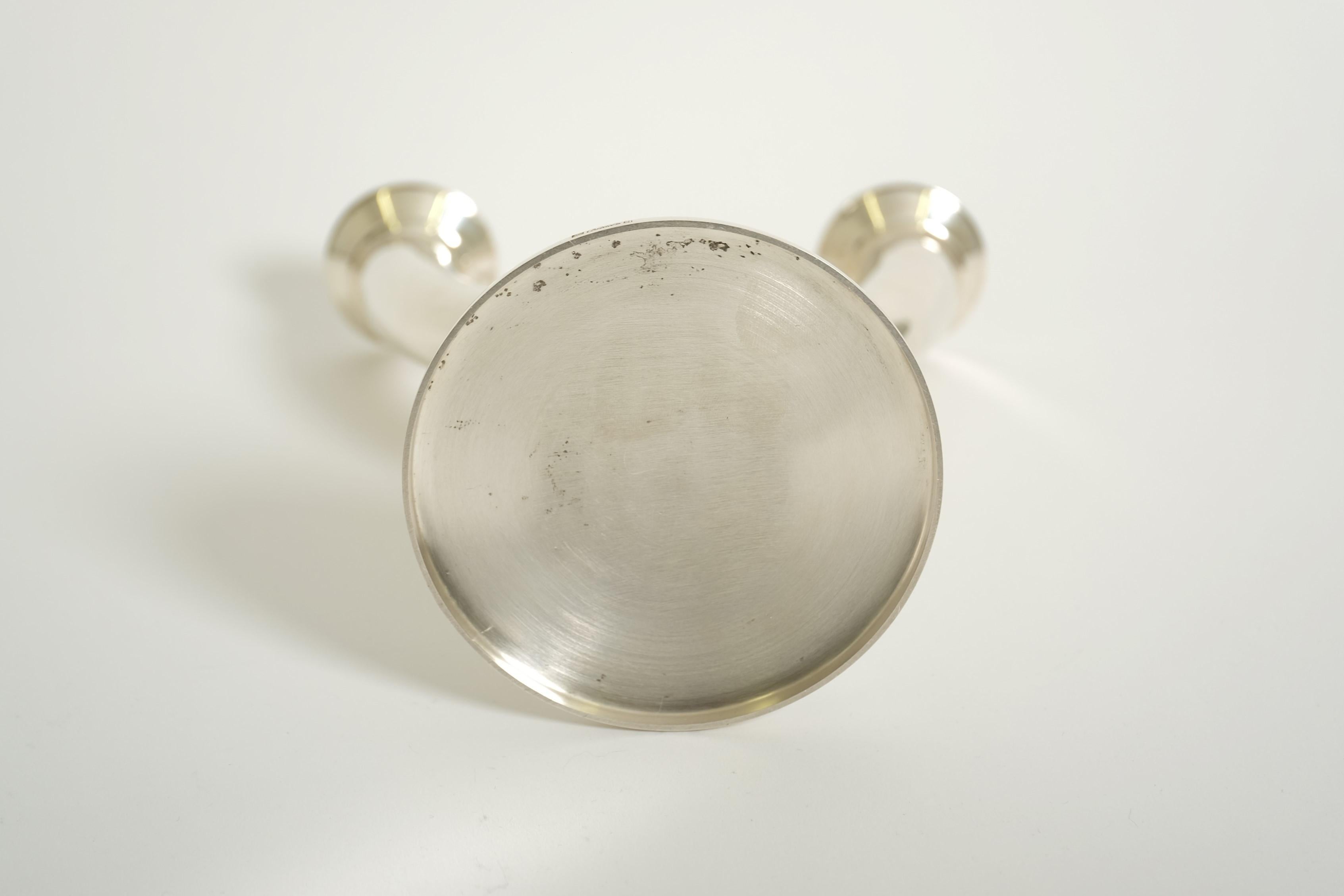 Candelero Gio Ponti de Christofle Silver Plate, Francia Años 70 en venta 13