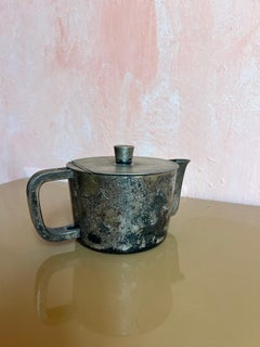Mid Century Modern Gio Ponti Silver Plated Coffee Pot Arthur Krupp Italy 1930