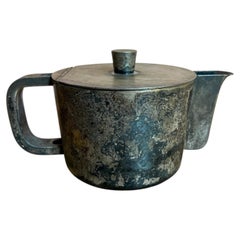 Mid Century Modern Gio Ponti Silver Plated Coffee Pot Arthur Krupp Italy 1930