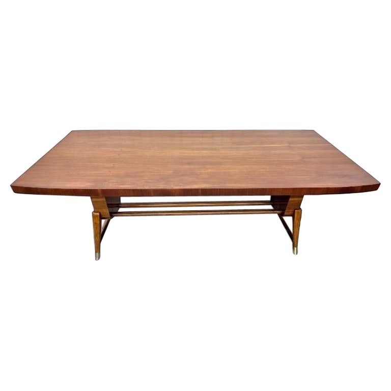 Mid-Century Modern Gio Ponti Style Conference Dining Table