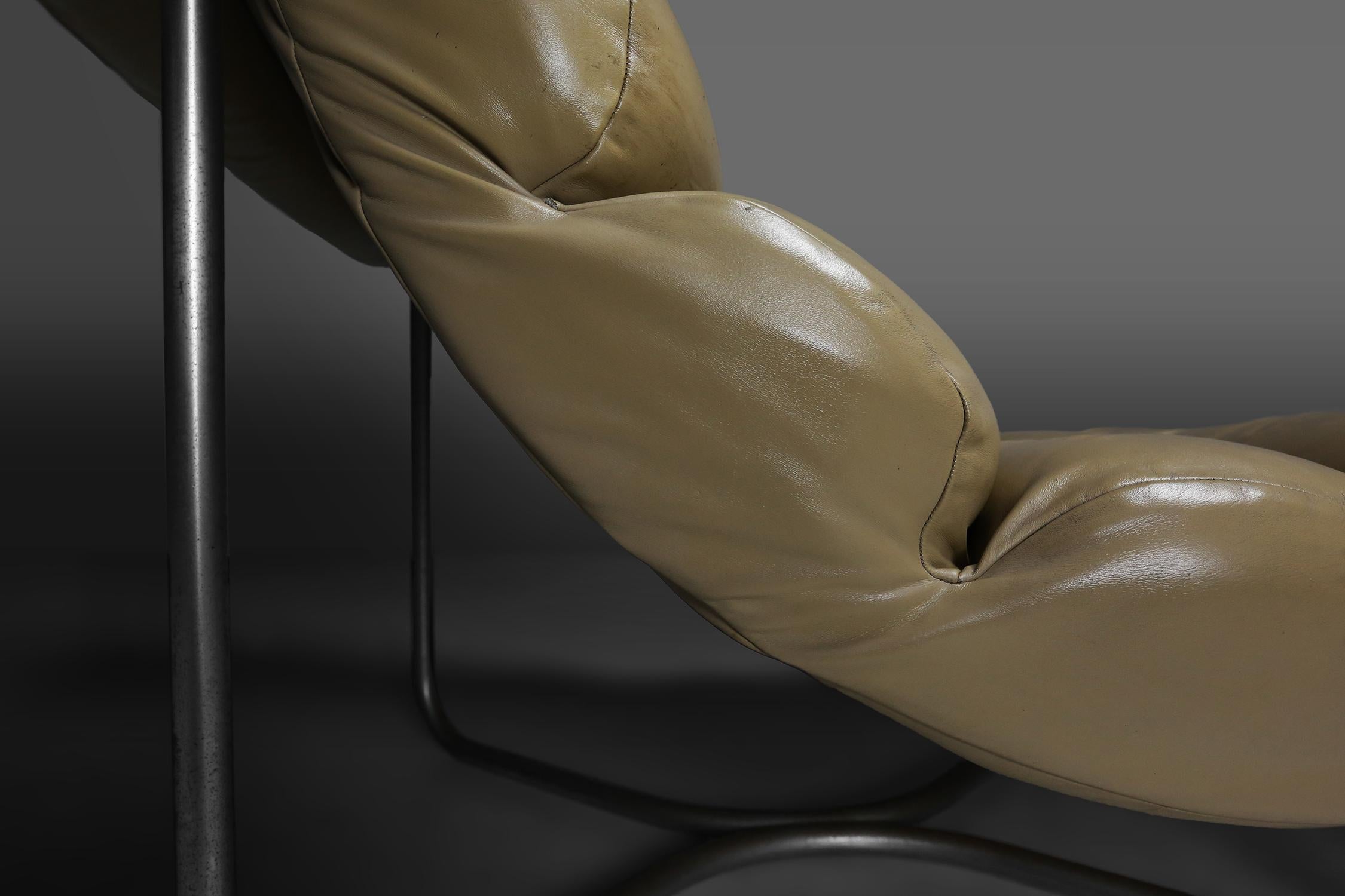 Moderner Mid-Century-Stuhl „Glasgow“ von Georges Van Rijck für Beaufort im Angebot 6