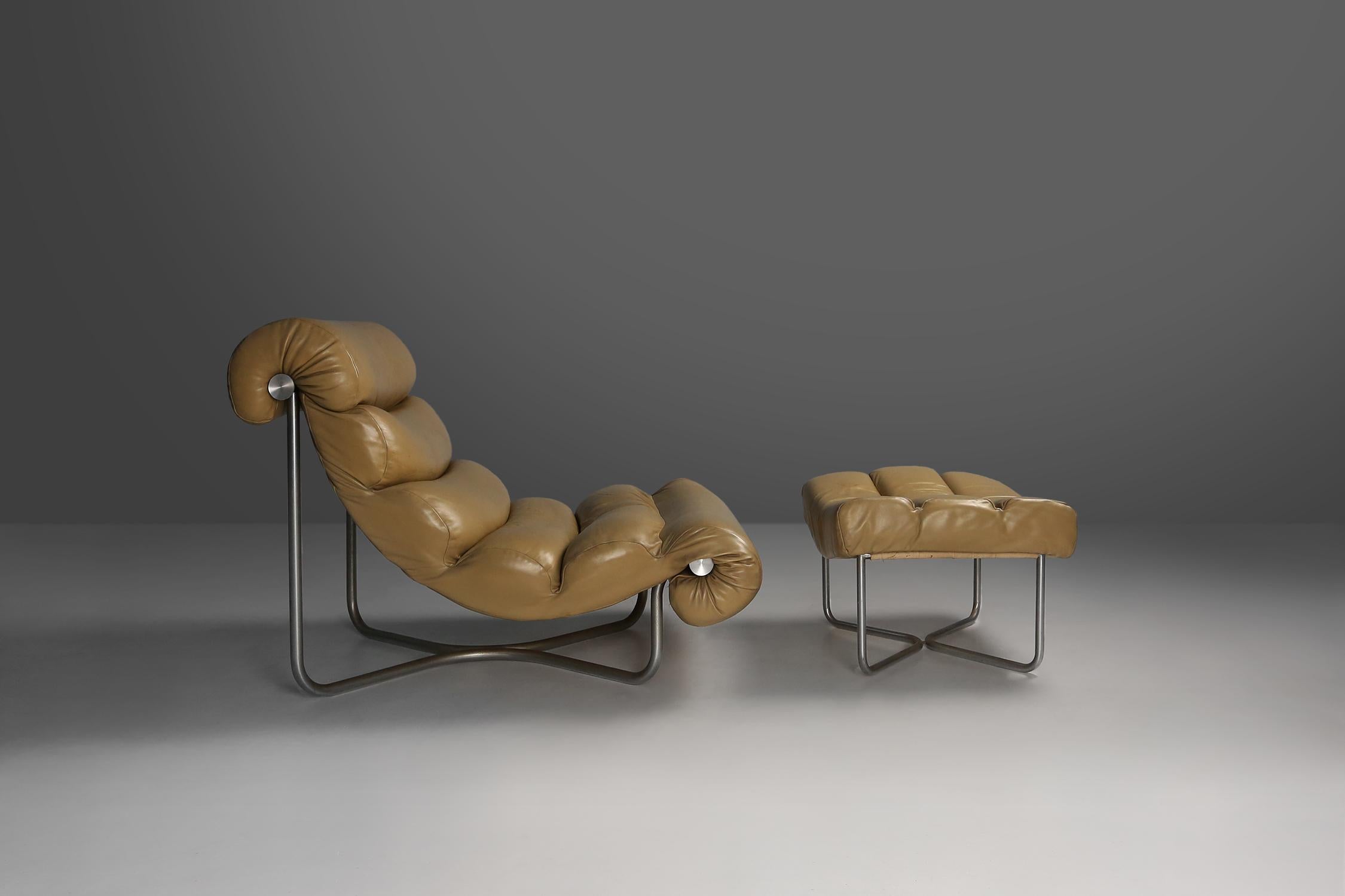 Moderner Mid-Century-Stuhl „Glasgow“ von Georges Van Rijck für Beaufort (Moderne der Mitte des Jahrhunderts) im Angebot