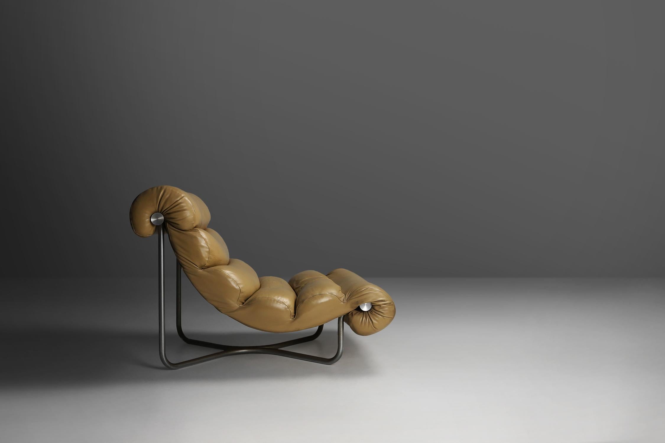 Moderner Mid-Century-Stuhl „Glasgow“ von Georges Van Rijck für Beaufort im Zustand „Gut“ im Angebot in Meulebeke, BE