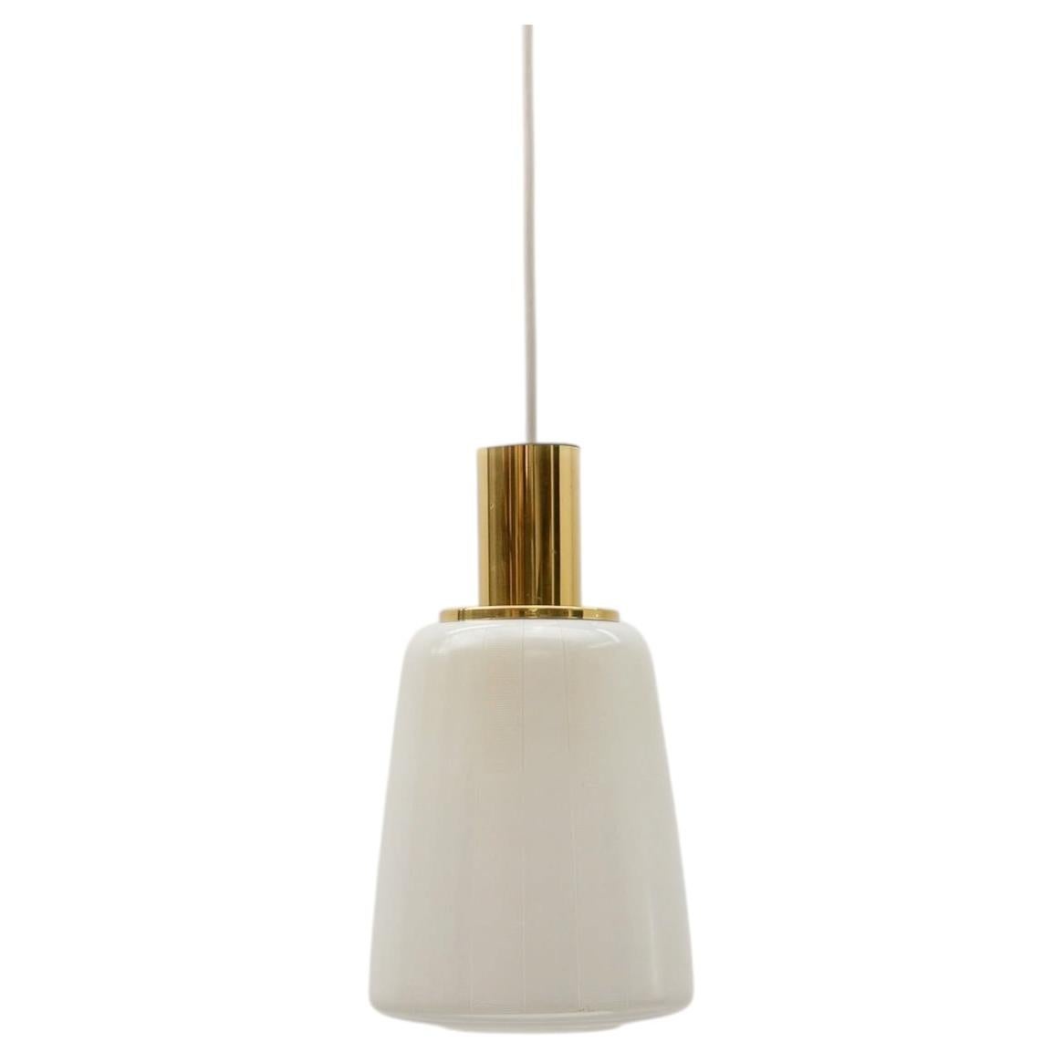 Mid-Century Modern Glass Ceiling Lamp by Limburg, 1960s Germany