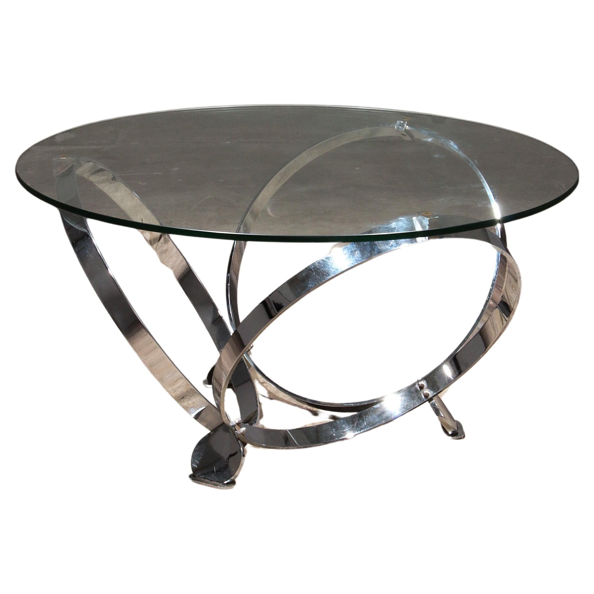 Mid-Century Modern Glass Coffee Table by Knut Hesterberg For Sale at ...