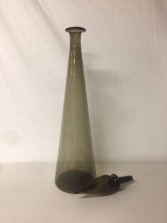 Mid-Century Modern Glass Decanter by Winslow Anderson for Blenko Glass