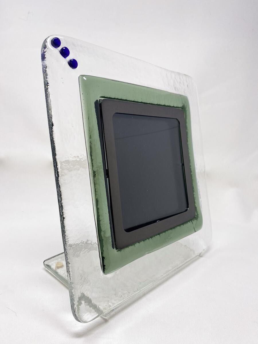 Marco de cristal moderno de mediados de siglo, Italia en venta 4