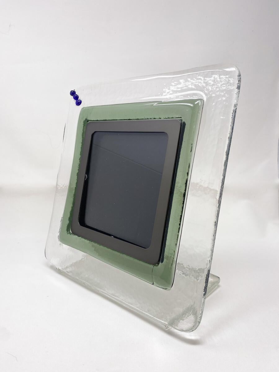 Marco de cristal moderno de mediados de siglo, Italia en venta 2