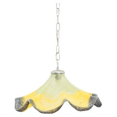 Mid-Century Modern Glass Pendant Lamp, circa 1960