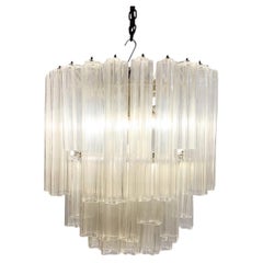 Mid-Century Modern Glass Suspension, Italy, 1970s