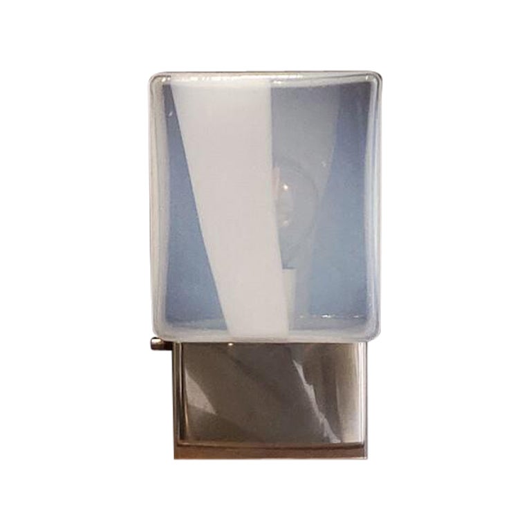 Lámpara de mesa de cristal moderna de mediados de siglo, estilo Carlo Nason, años 60