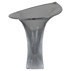 Mid Century Modern Glass Vase by Tapio Wirkkala for Iittala, 1950s