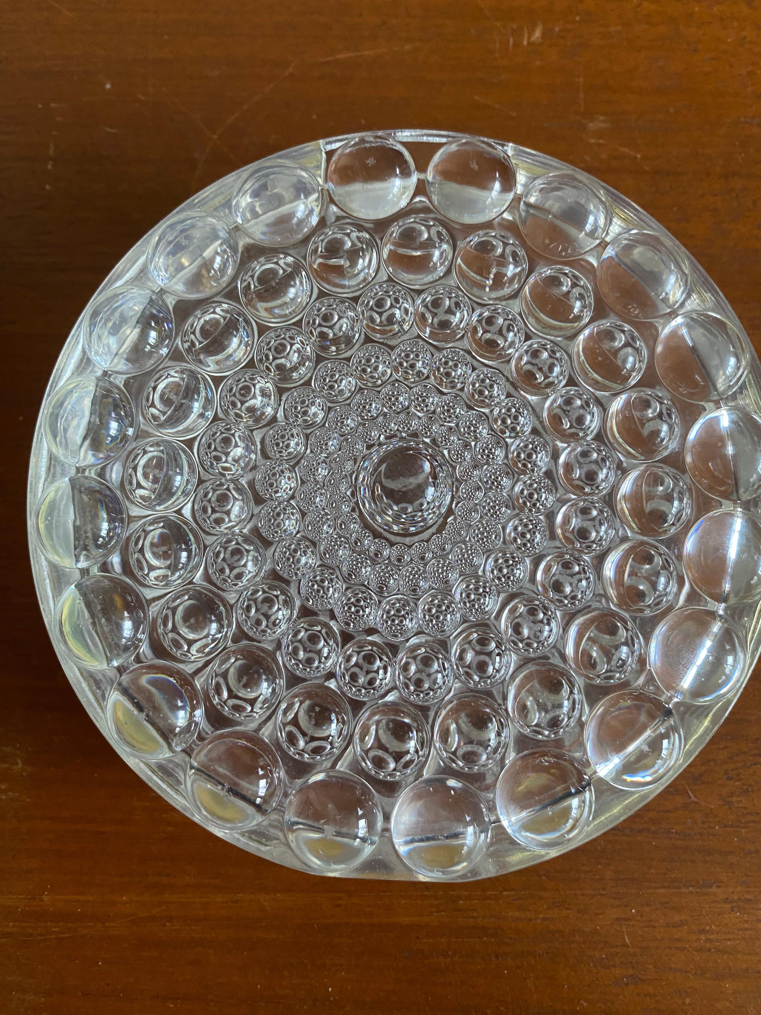 Mid-Century moderno Vaso di vetro moderno di metà secolo per Beyer Glass in vendita