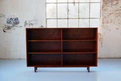 Mid-century Modern Sliding Glass Door Bookcase Cabinet by Robert Heritage