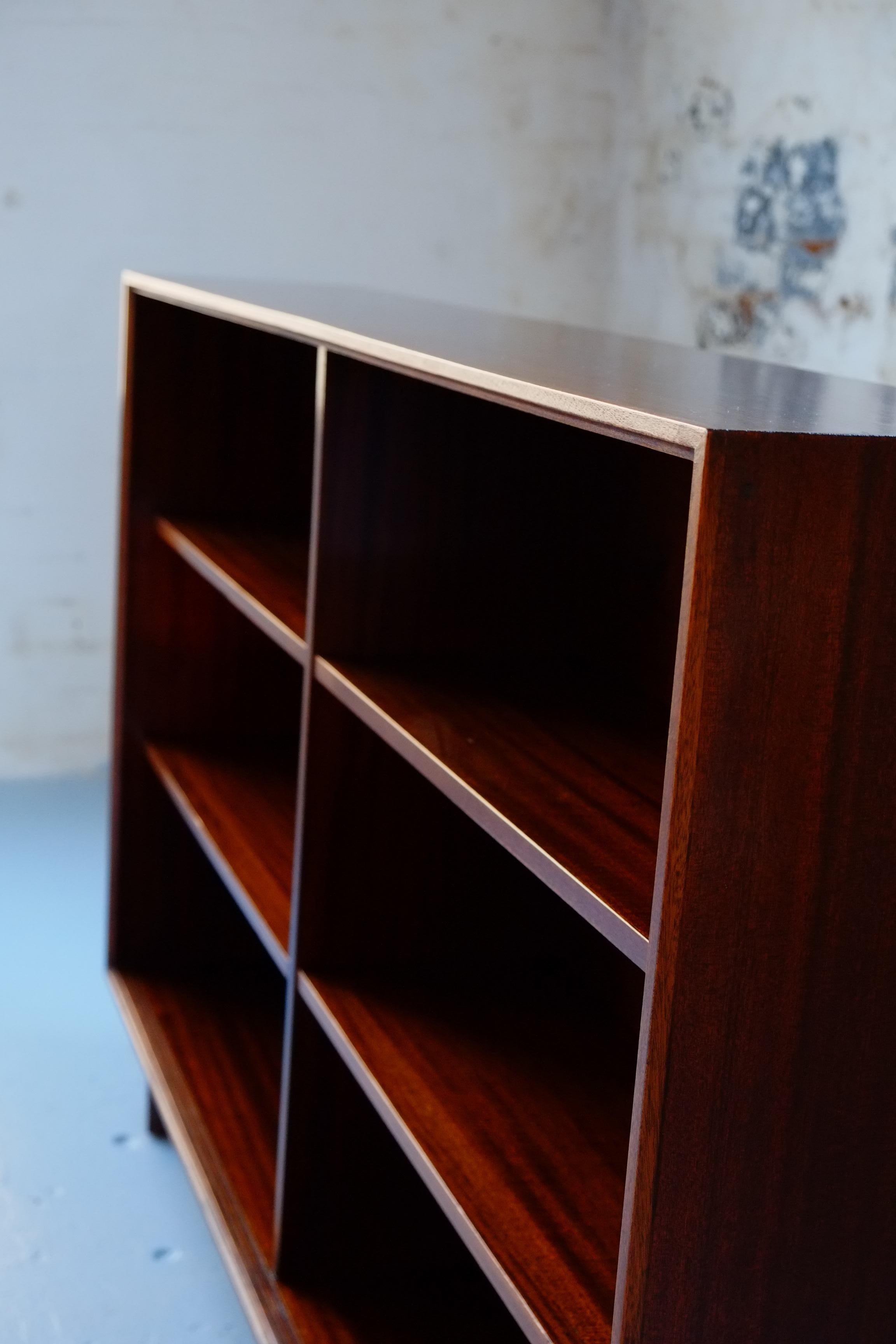 Mid-century Modern Sliding Glass Door Bookcase Cabinet by Robert Heritage In Good Condition In Leicester, GB