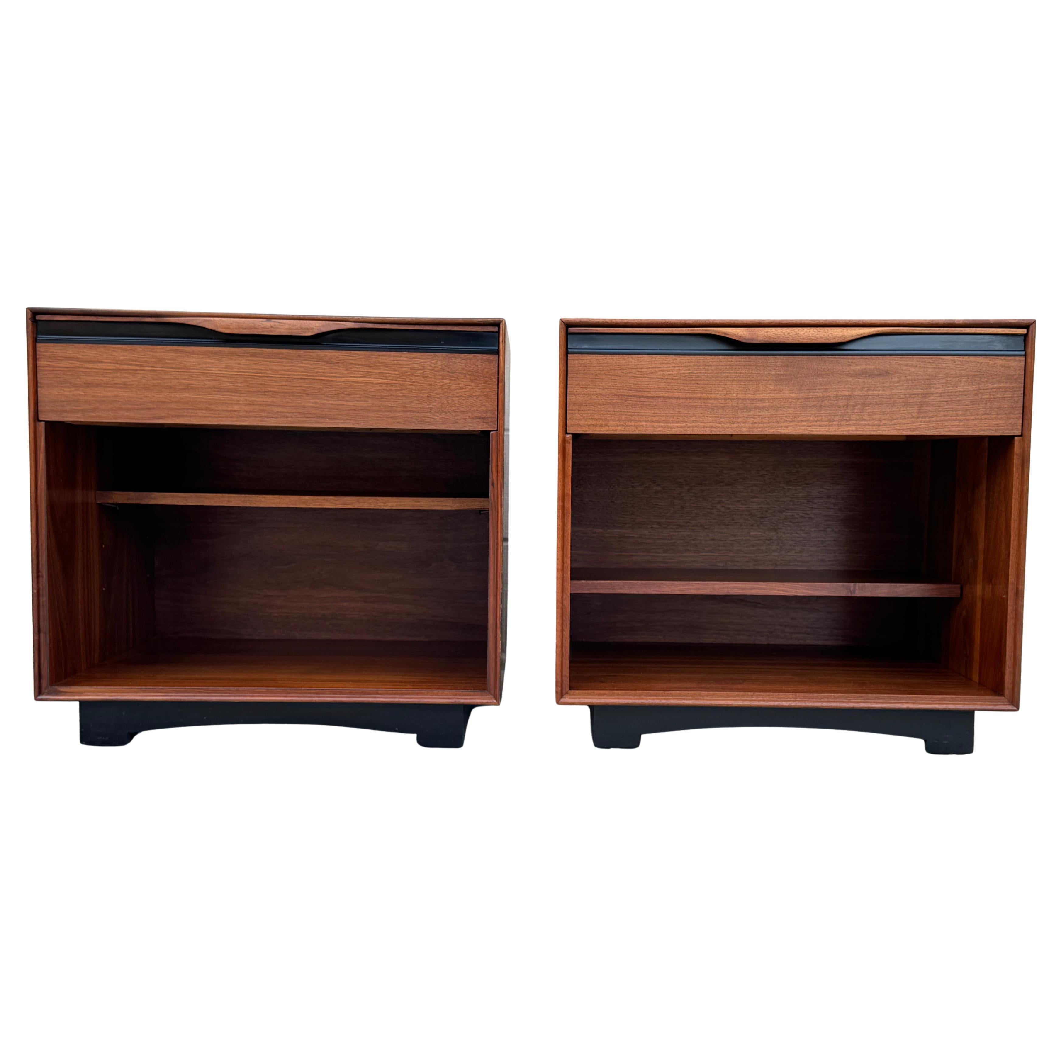 Mid-Century Modern Glenn Of California Night Stands Designed By John Kapel
