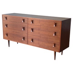 Mid-Century Modern Glenn of California Walnut Dresser by Stanley Young
