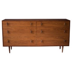Mid Century Modern Glenn of California Walnut Dresser by Stanley Young