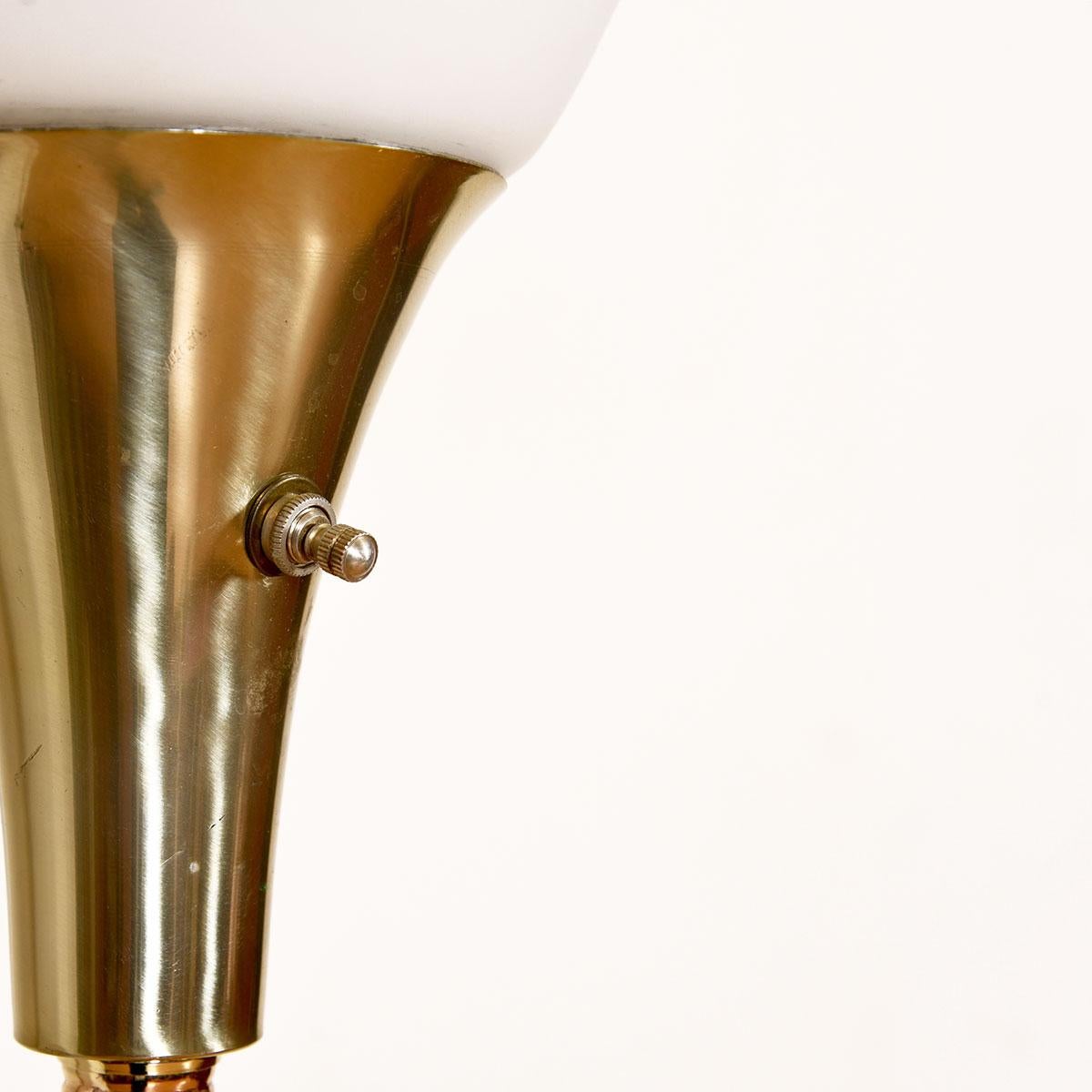 20th Century Mid-Century Modern Globe Floor Lamp For Sale