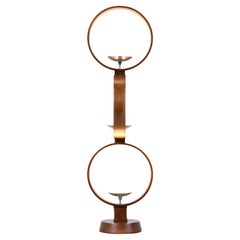 Lampe à anneau globe moderne de style mi-siècle moderne pour Modeline