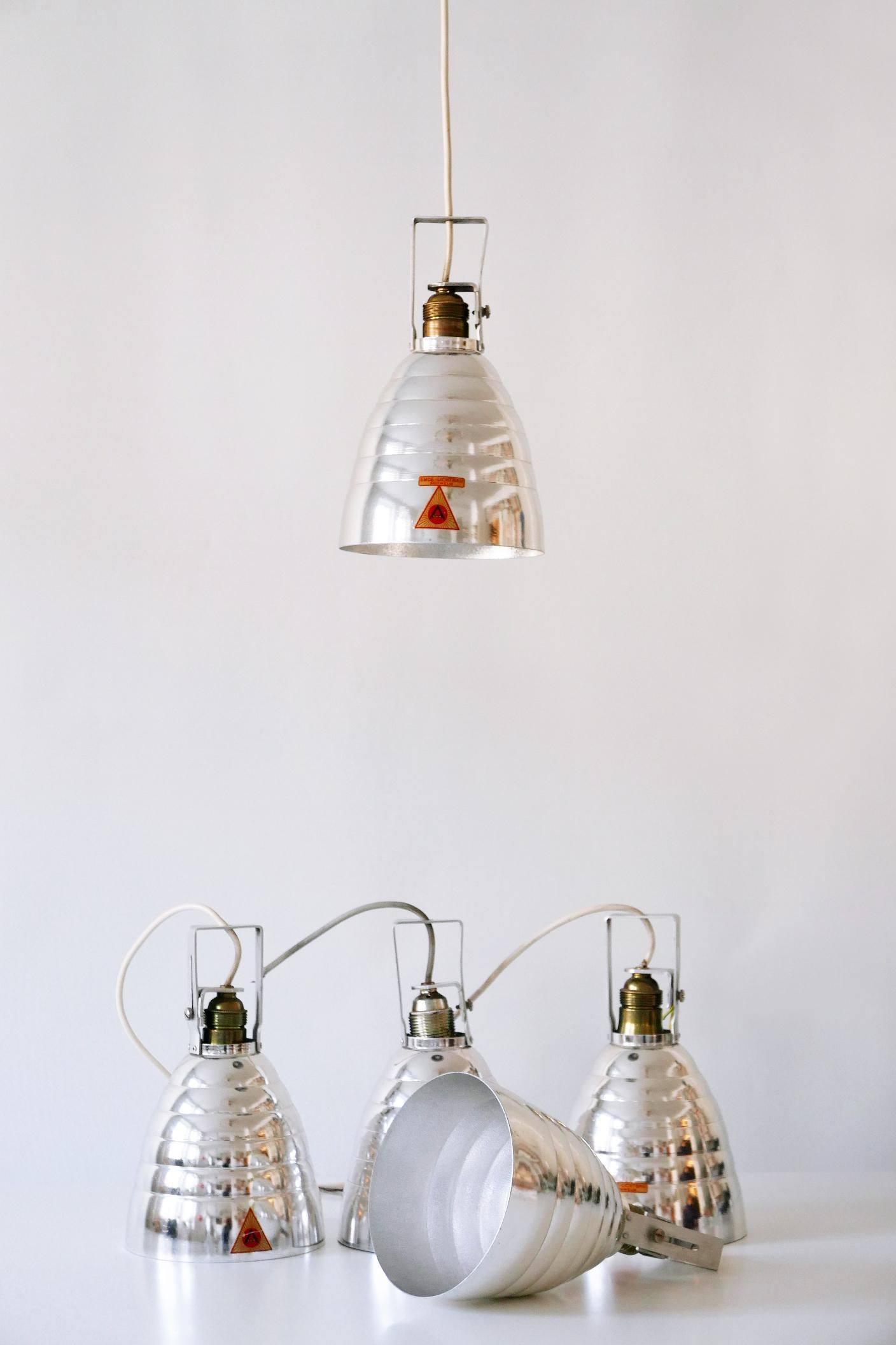 Plafonniers ou lampes suspendues modernes et brillants du milieu du siècle par Alux, Allemagne en vente 3