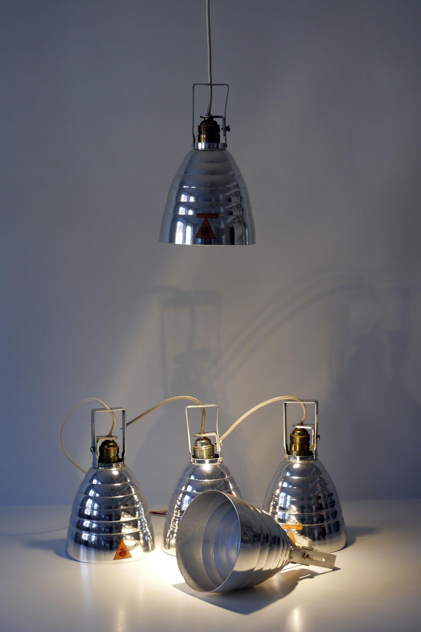 Plafonniers ou lampes suspendues modernes et brillants du milieu du siècle par Alux, Allemagne en vente 4