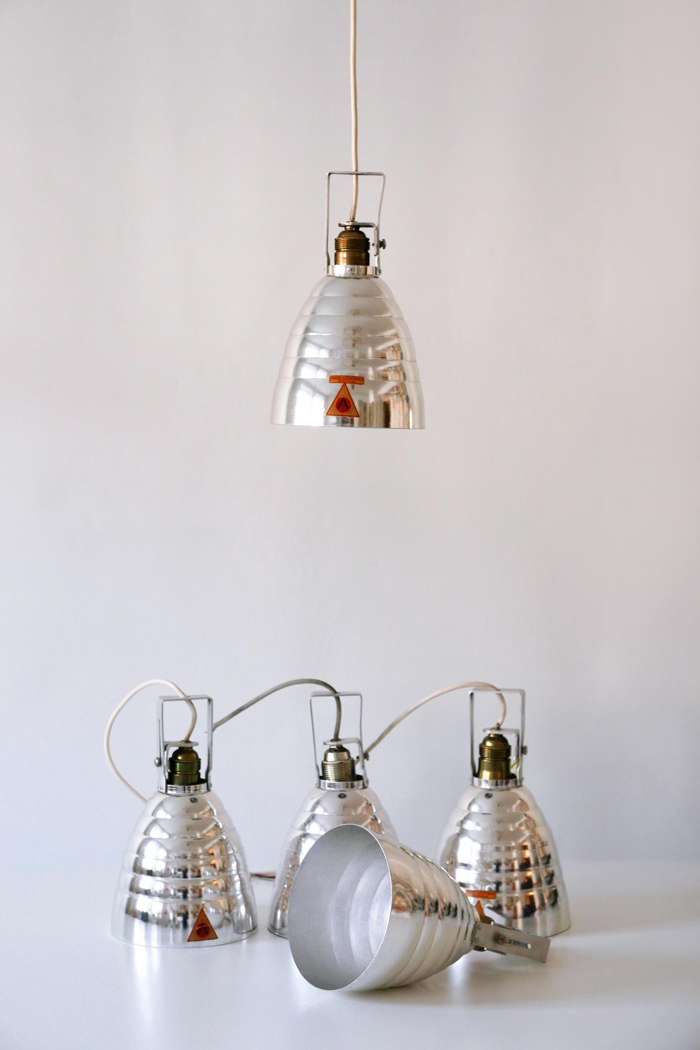Poli Plafonniers ou lampes suspendues modernes et brillants du milieu du siècle par Alux, Allemagne en vente