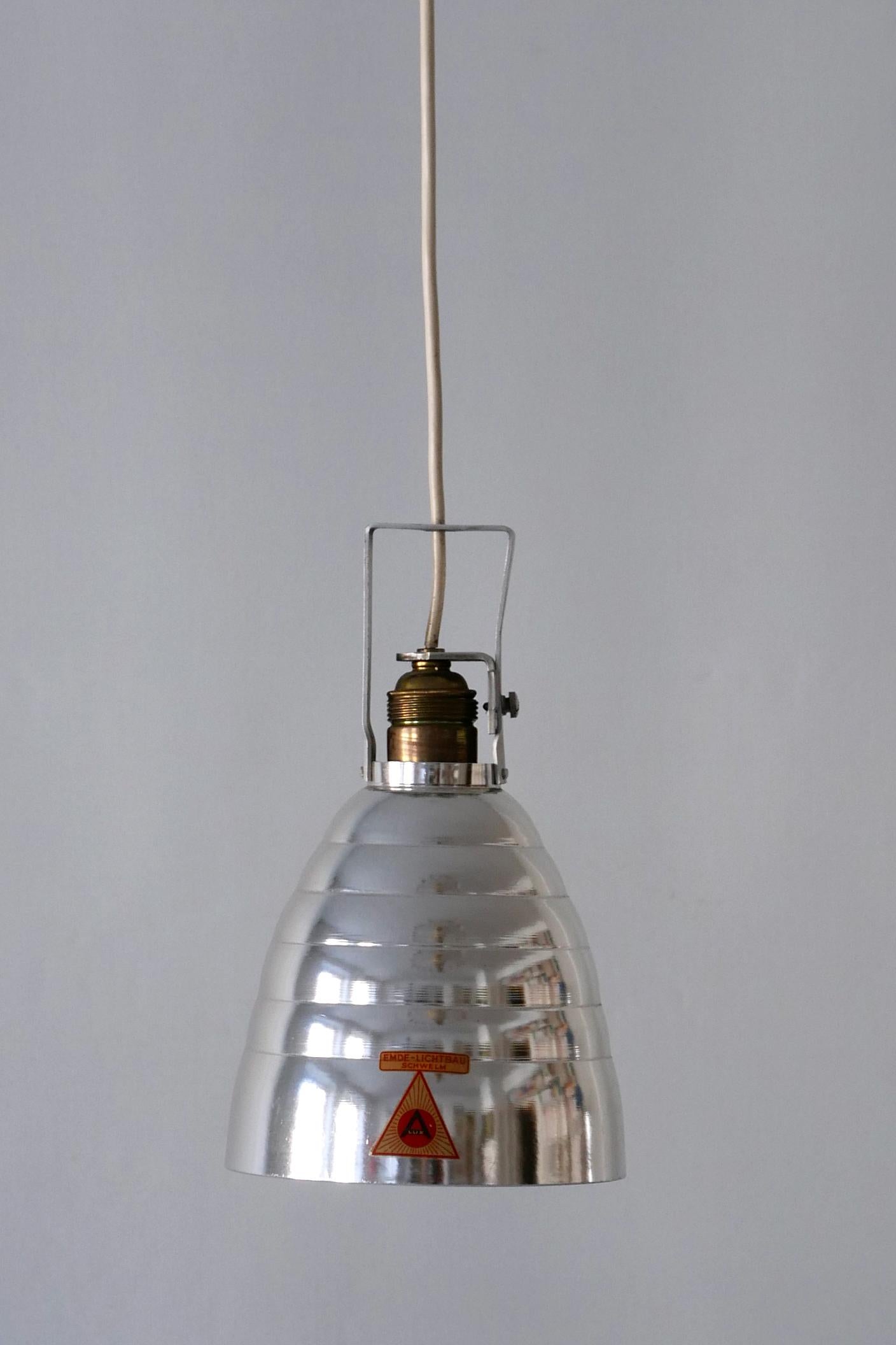 Plafonniers ou lampes suspendues modernes et brillants du milieu du siècle par Alux, Allemagne Bon état - En vente à Munich, DE
