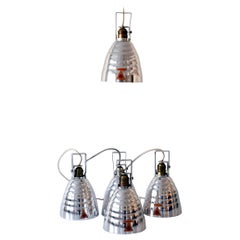 Mid-Century Modern Glossy Ceiling Spot Lights or Pendant Lamps by Alux, Germany