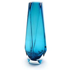 Mid-Century Modern "Goccia" Vase by Mandruzzato, Murano Glass, 40 cm